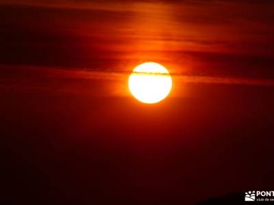La Maliciosa al atardecer: una ruta entre luces y siluetas - Luna Llena;que ver en madrid alpinismo 